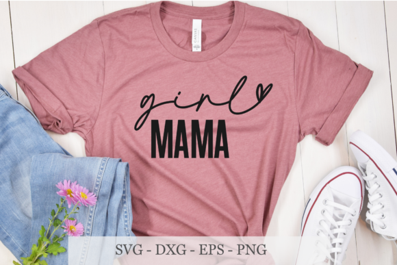 Girl Mama Svg, Graphics & Crafts