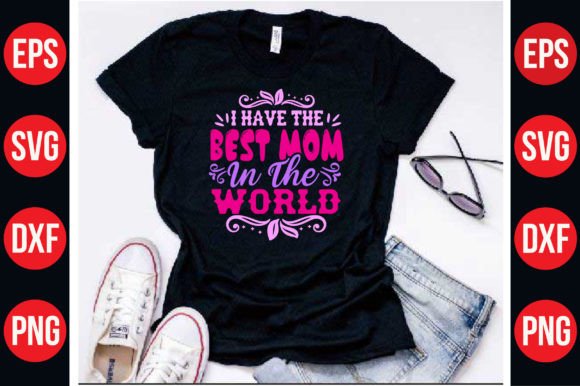 Mom Svg T Shirt Design Graphic for Crafts